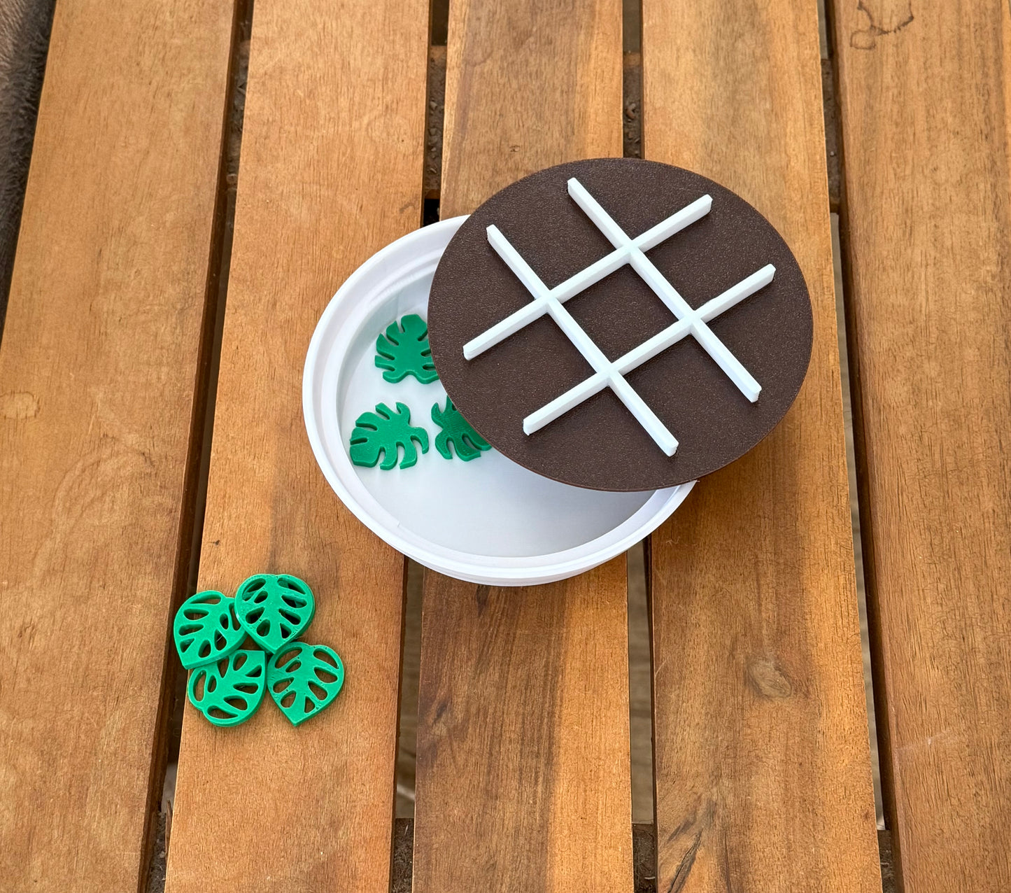 Jogo da Velha Folhas Monstera