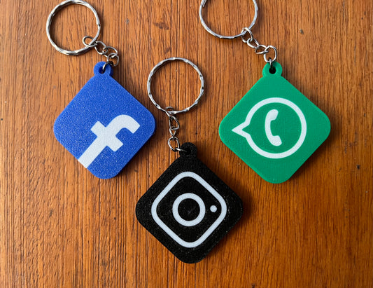 Chaveiro Rede Social Instantânea