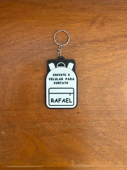 Chaveiro para Crianças com NFC: Segurança e Contato Rápido com o Responsável