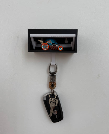 Porta-chaves Garagem Hot Wheels – Organize com Estilo