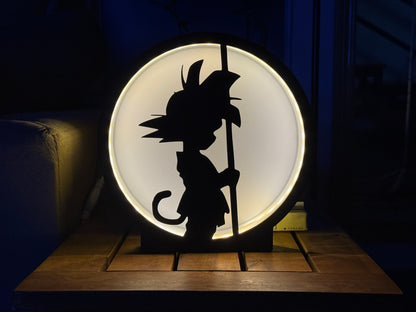 Luminária Caixa de Luz Dragon Ball Z – Inspirada no Universo Geek