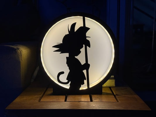 Luminária Caixa de Luz Dragon Ball Z – Inspirada no Universo Geek