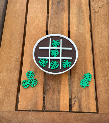 Jogo da Velha Folhas Monstera