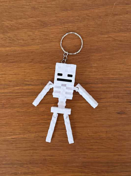 Chaveiro Wither Minecraft 3D Articulado